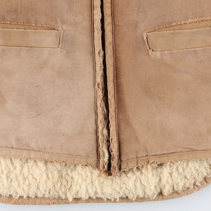Carhartt Duck Vest, Men's Size M (approx.), Vintage unclear beige type brown Vintage Second Hand