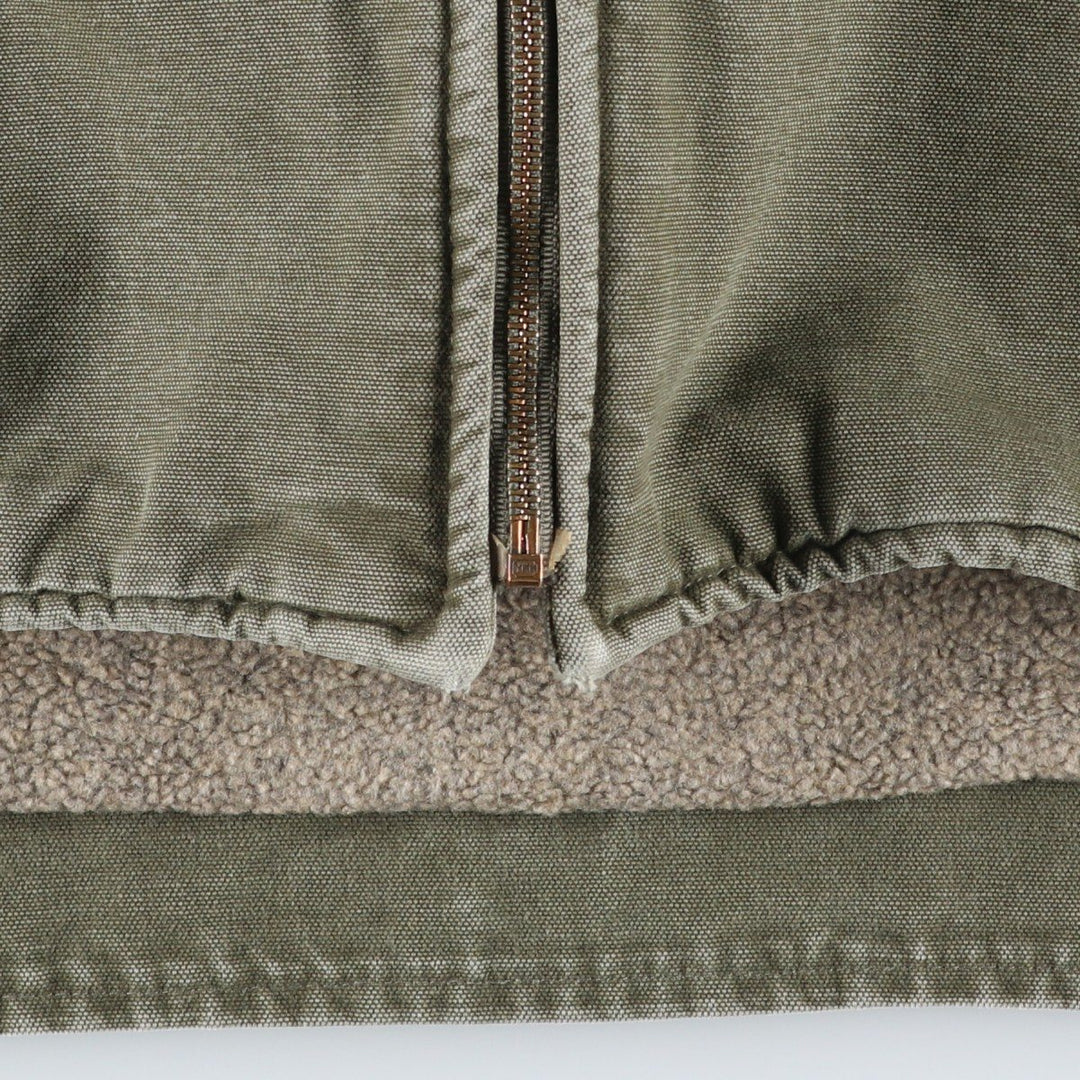 Carhartt Duck Vest, Men's Size XL (Equivalent), Vintage unclear Khaki type Vintage Second Hand