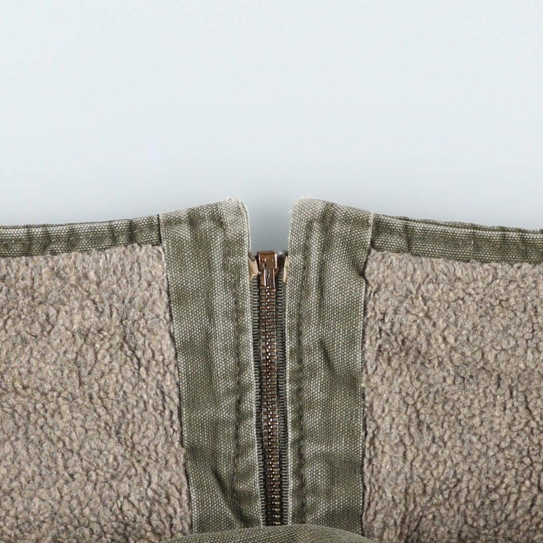 Carhartt Duck Vest, Men's Size XL (Equivalent), Vintage unclear Khaki type Vintage Second Hand