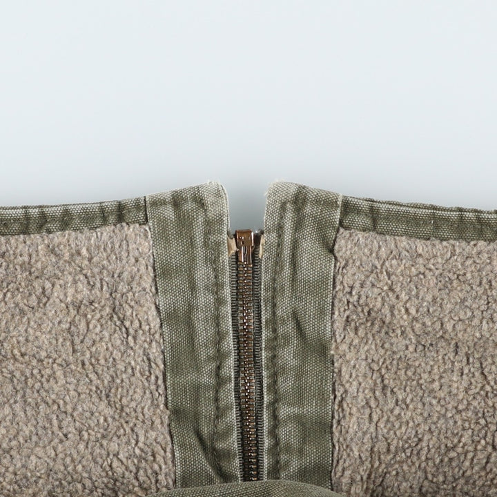 Carhartt Duck Vest, Men's Size XL (Equivalent), Vintage unclear Khaki type Vintage Second Hand