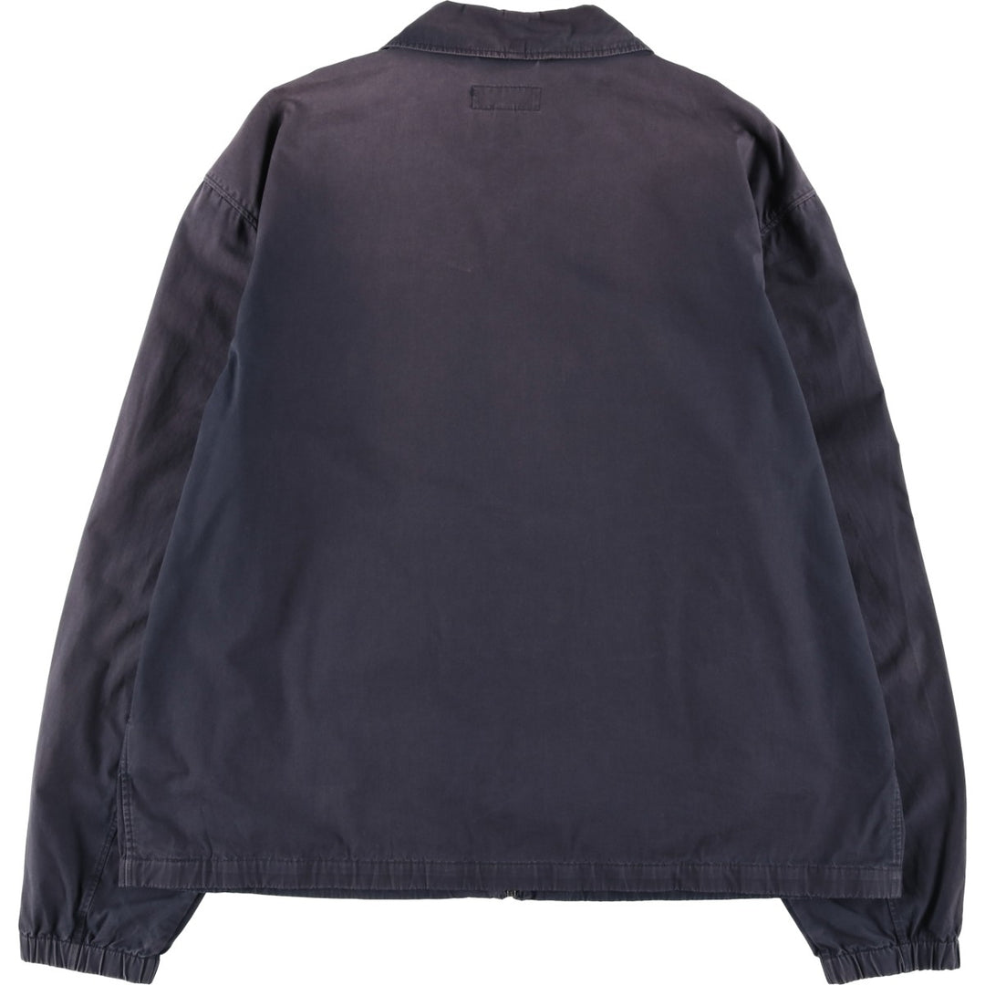 Ralph Lauren POLO RALPH LAUREN Swing Top Sports Jacket Men's XXL cotton navy blue type Vintage Second Hand