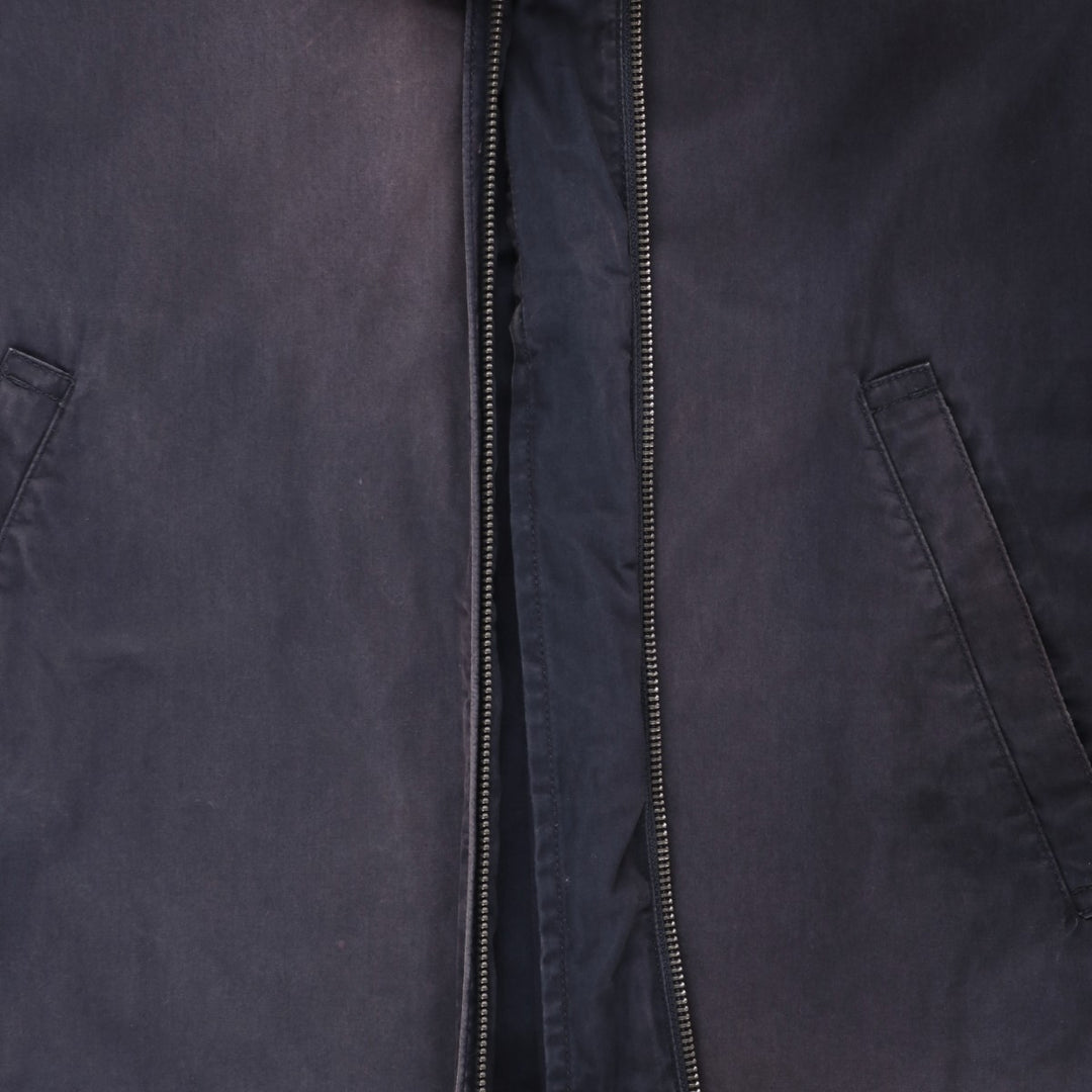 Ralph Lauren POLO RALPH LAUREN Swing Top Sports Jacket Men's XXL cotton navy blue type Vintage Second Hand