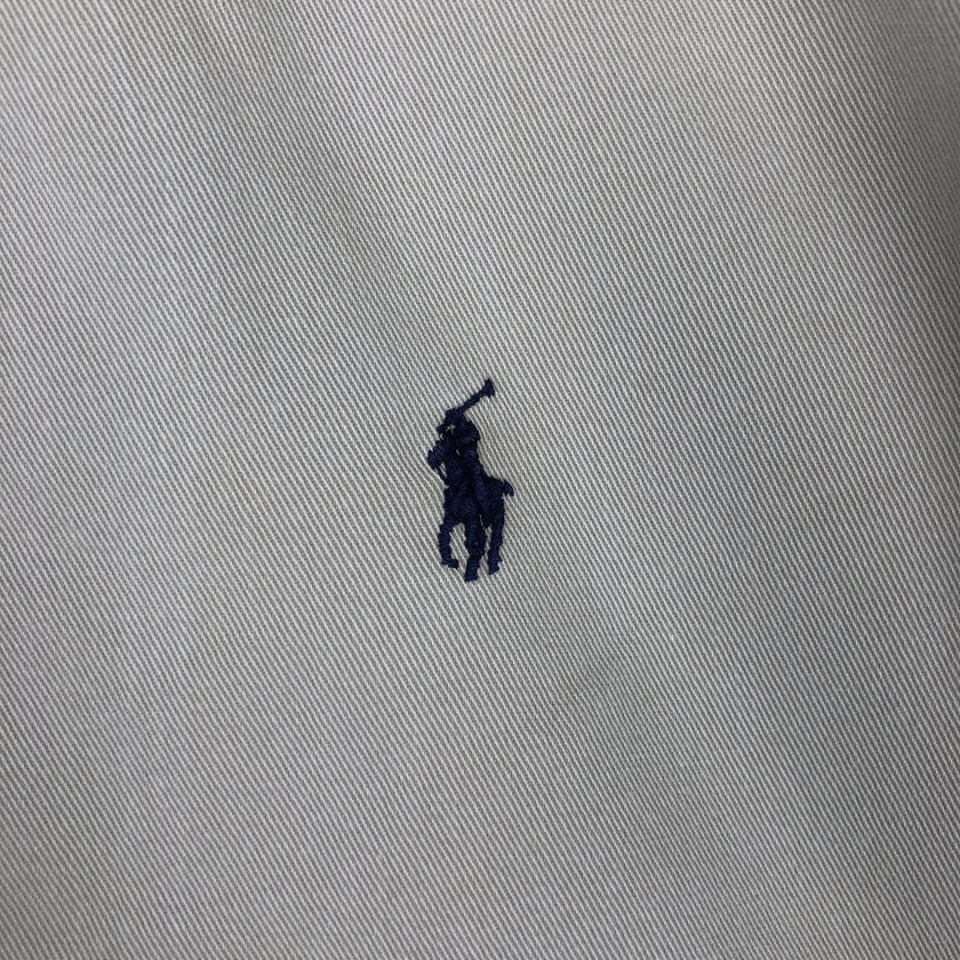 90'S Polo by Ralph Lauren swing top sports jacket, made in the USA, men's size S, vintage cotton Beige type Vintage Second Hand