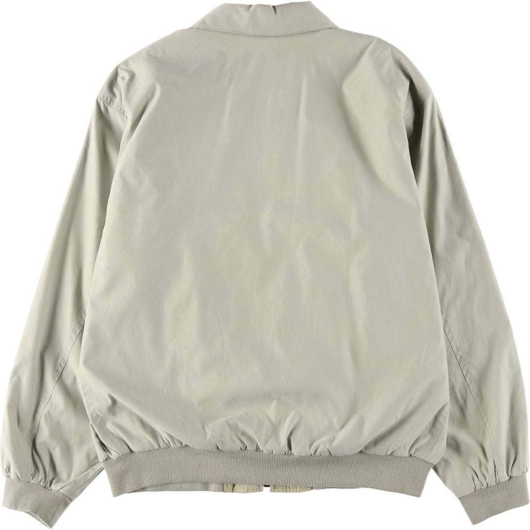1990'S St. John's Bay Swing Top Sport Jacket, Men's Size L (approx.), Vintage polyester ivory Vintage Second Hand