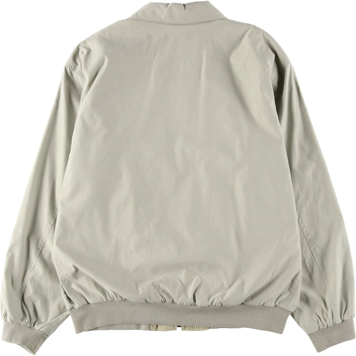 1990'S St. John's Bay Swing Top Sport Jacket, Men's Size L (approx.), Vintage polyester ivory Vintage Second Hand