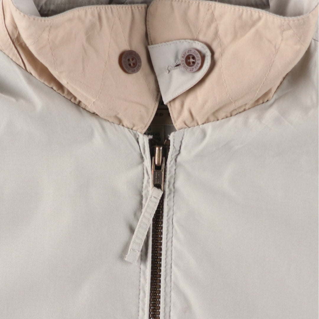 1990'S St. John's Bay Swing Top Sport Jacket, Men's Size L (approx.), Vintage polyester ivory Vintage Second Hand