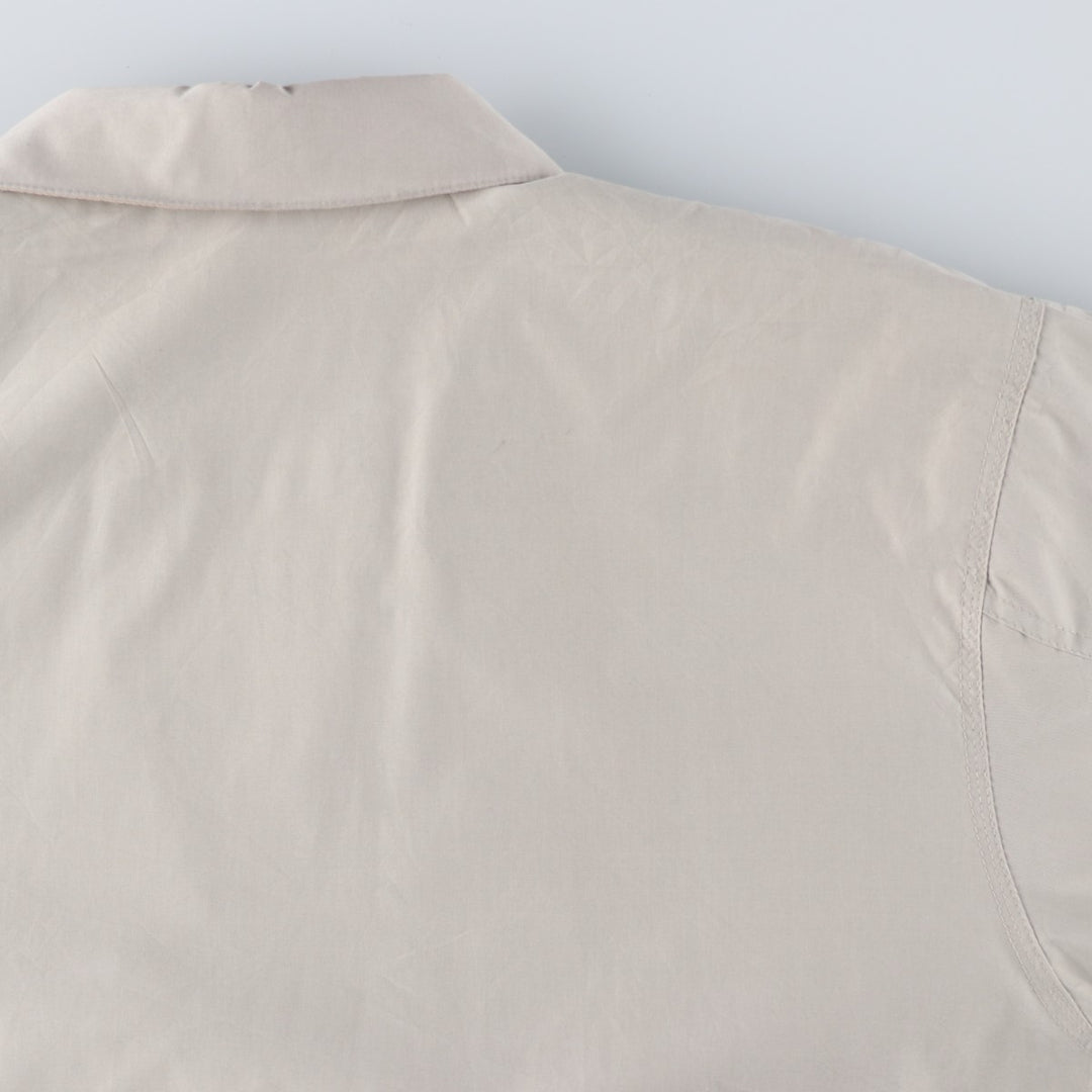 1990'S St. John's Bay Swing Top Sport Jacket, Men's Size L (approx.), Vintage polyester ivory Vintage Second Hand
