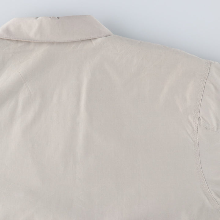 1990'S St. John's Bay Swing Top Sport Jacket, Men's Size L (approx.), Vintage polyester ivory Vintage Second Hand