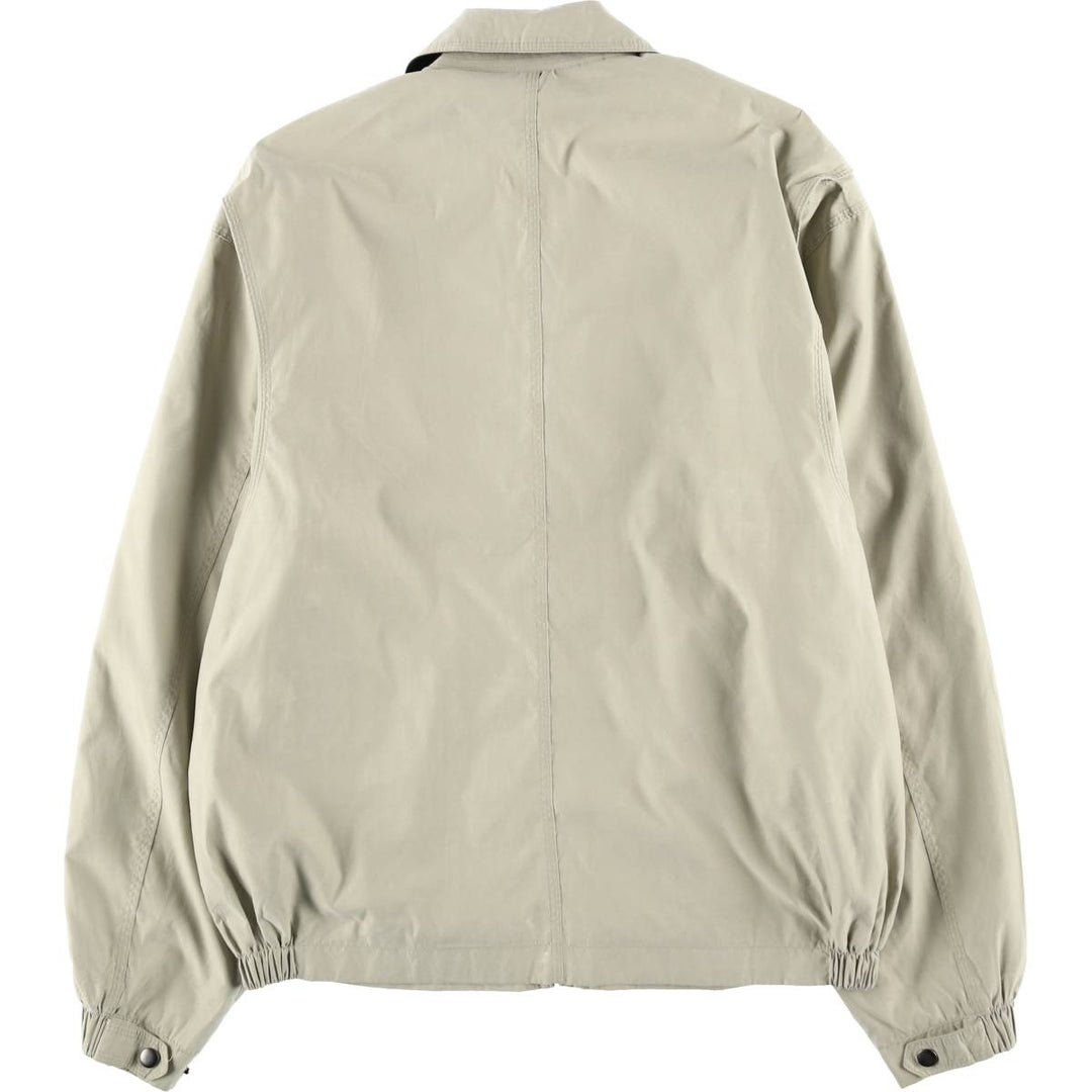 St. John's Bay Swing Top Sports Jacket, Men's Size M (approx.) polyester Beige type Vintage Second Hand
