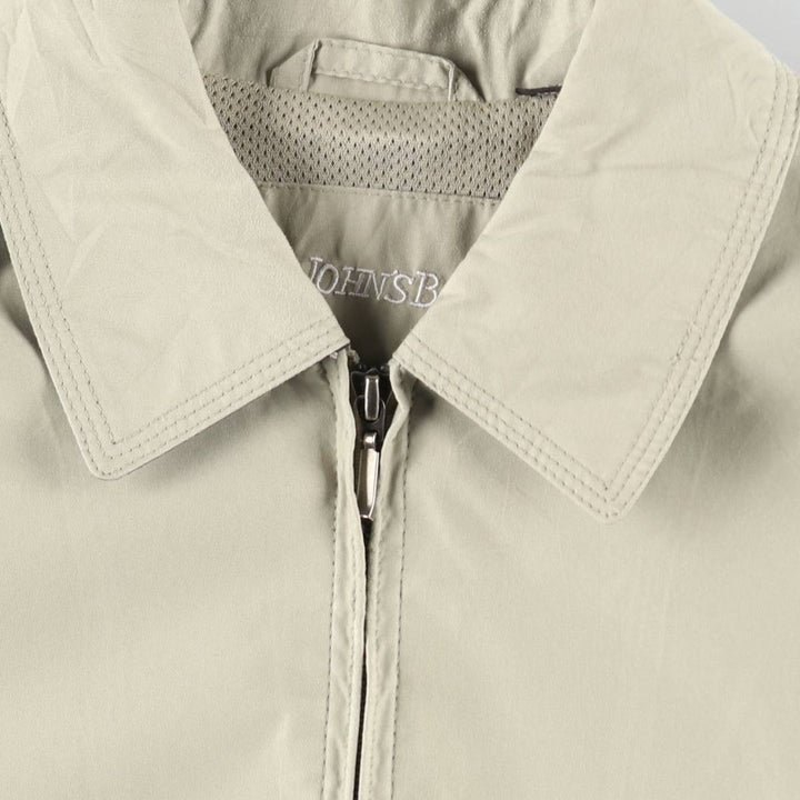 St. John's Bay Swing Top Sports Jacket, Men's Size M (approx.) polyester Beige type Vintage Second Hand