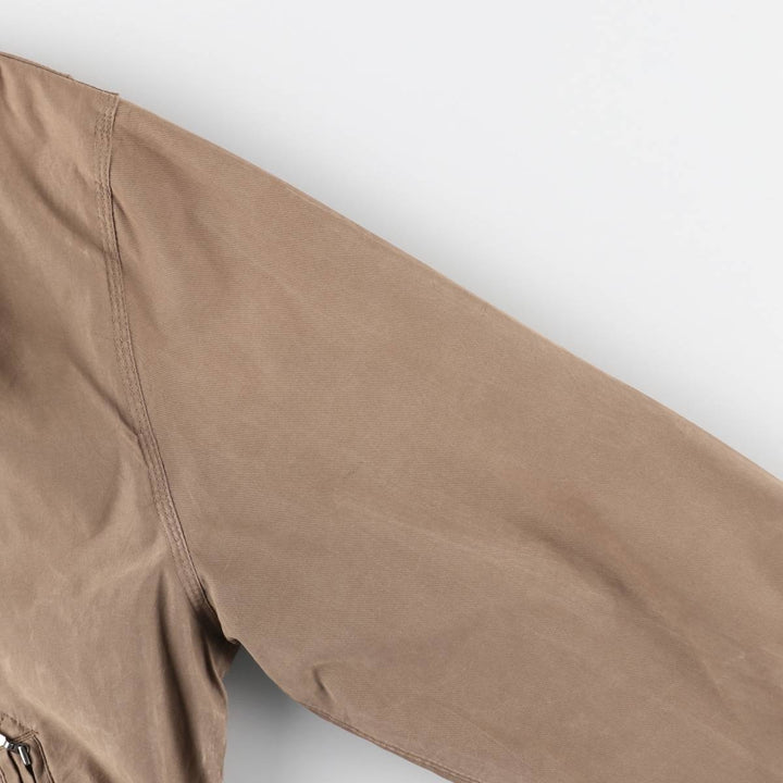 St. John's Bay Swing Top Sports Jacket, Men's Size M (approx.) polyester beige type brown Vintage Second Hand