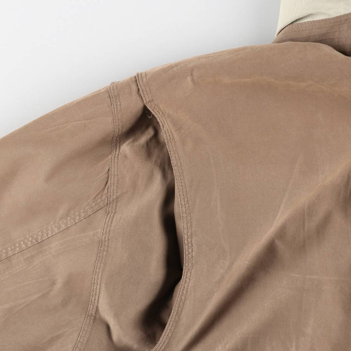 St. John's Bay Swing Top Sports Jacket, Men's Size M (approx.) polyester beige type brown Vintage Second Hand
