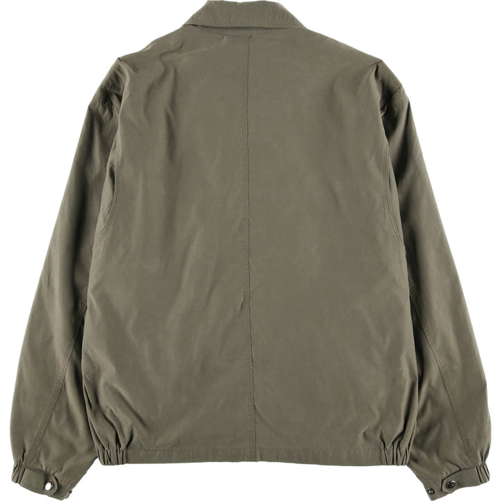 St. John's Bay Swing Top Sports Jacket, Men's Size L (approx.) polyester Khaki type Vintage Second Hand