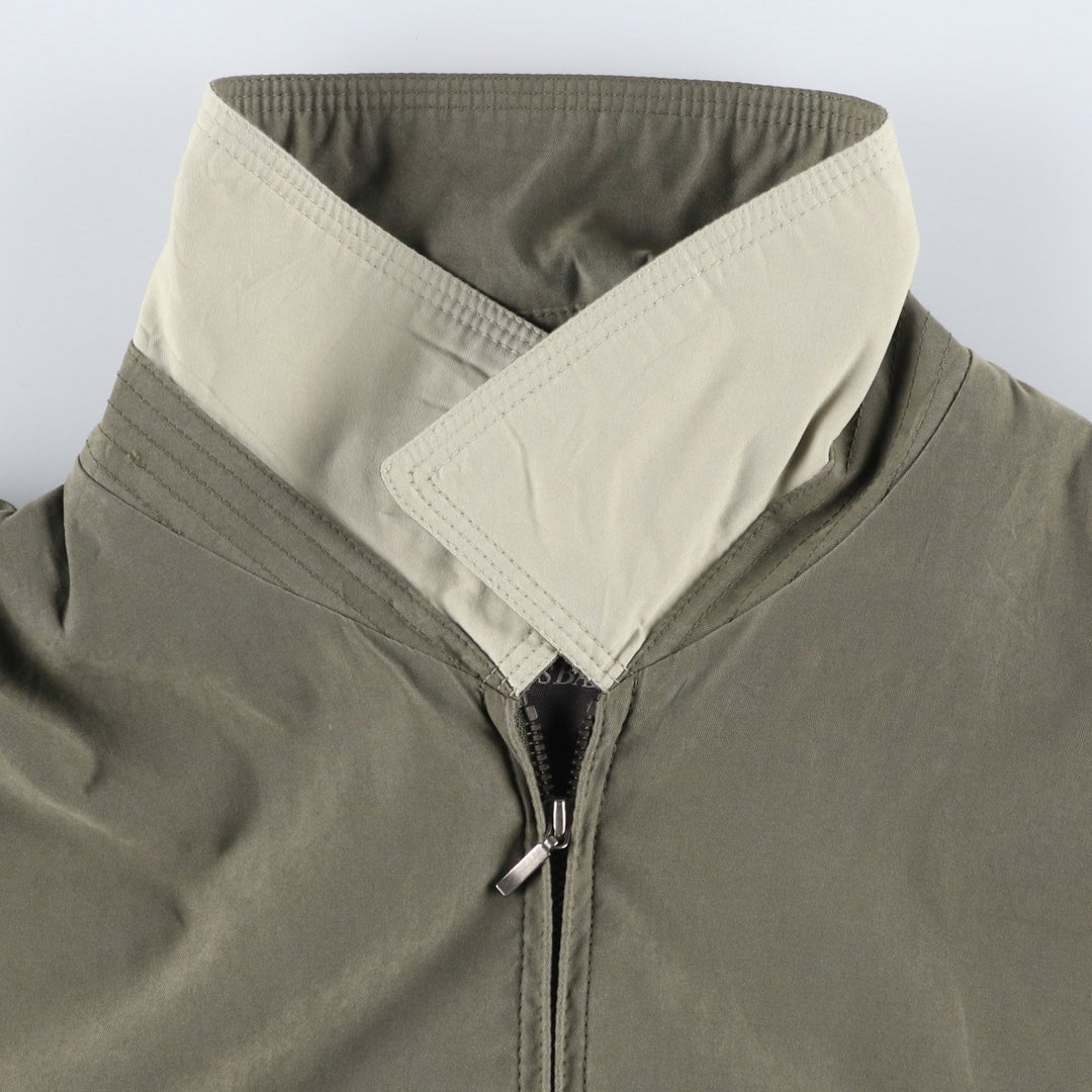 St. John's Bay Swing Top Sports Jacket, Men's Size L (approx.) polyester Khaki type Vintage Second Hand