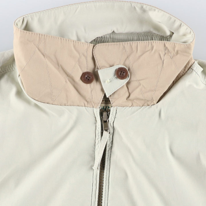 1990'S St. John's Bay Swing Top Sport Jacket, Men's Size L (approx.), Vintage polyester ivory Vintage Second Hand