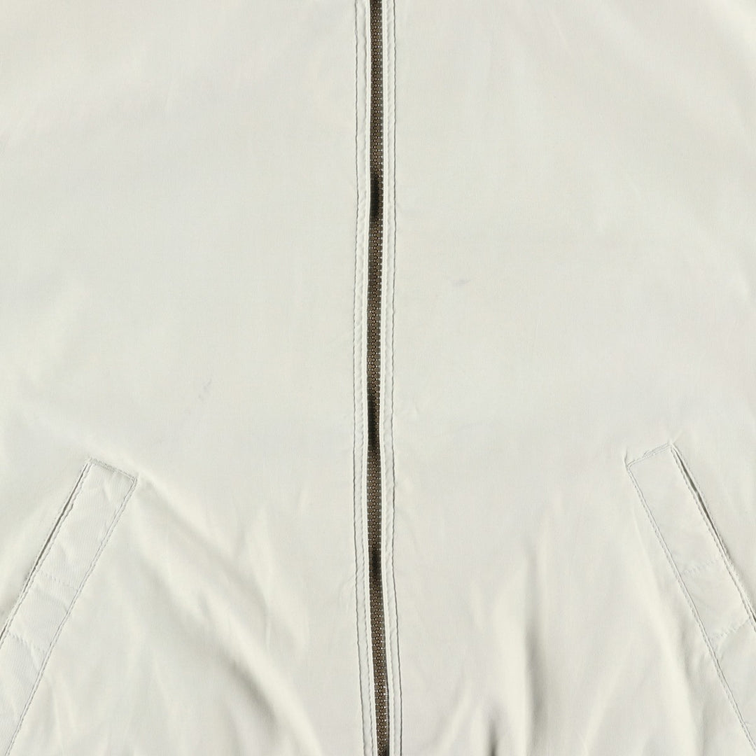1990'S St. John's Bay Swing Top Sport Jacket, Men's Size L (approx.), Vintage polyester ivory Vintage Second Hand