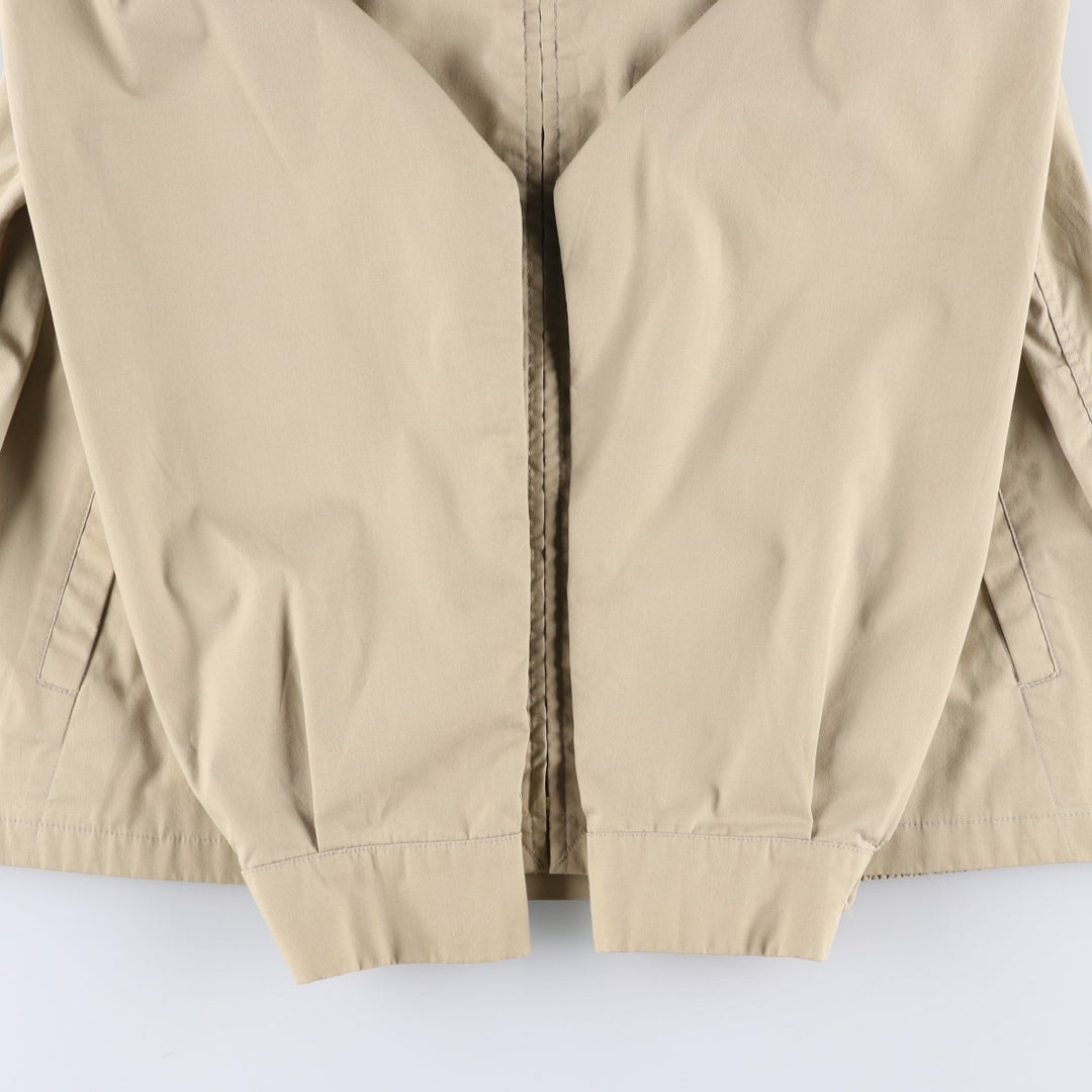 London Fog Harrington Jacket Swing Top, Men's XXL equivalent, Vintage polyester Beige type Vintage Second Hand