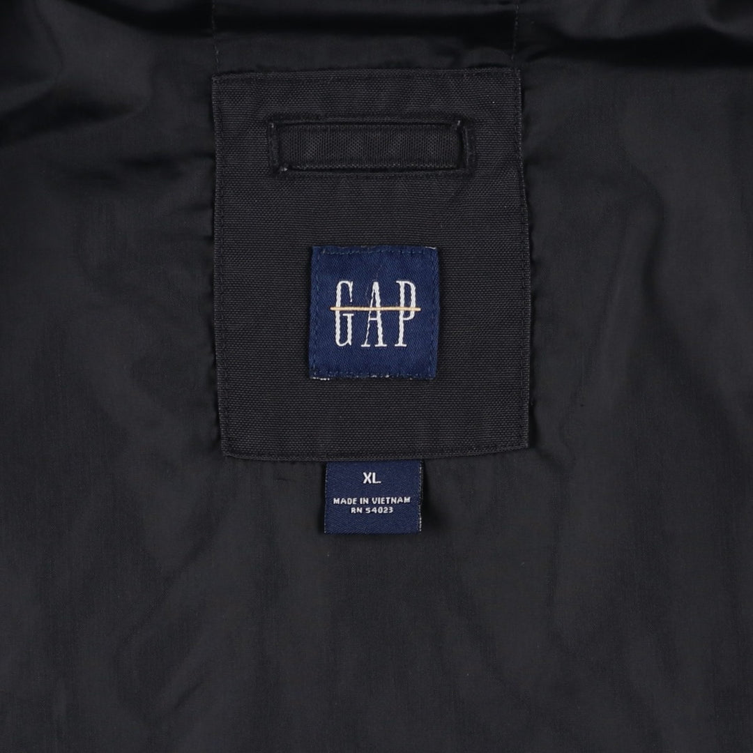 GAP Swing Top Sports Jacket, Men's Size XL Nylon black type Vintage Second Hand