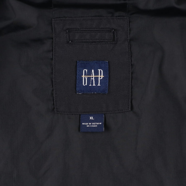 GAP Swing Top Sports Jacket, Men's Size XL Nylon black type Vintage Second Hand