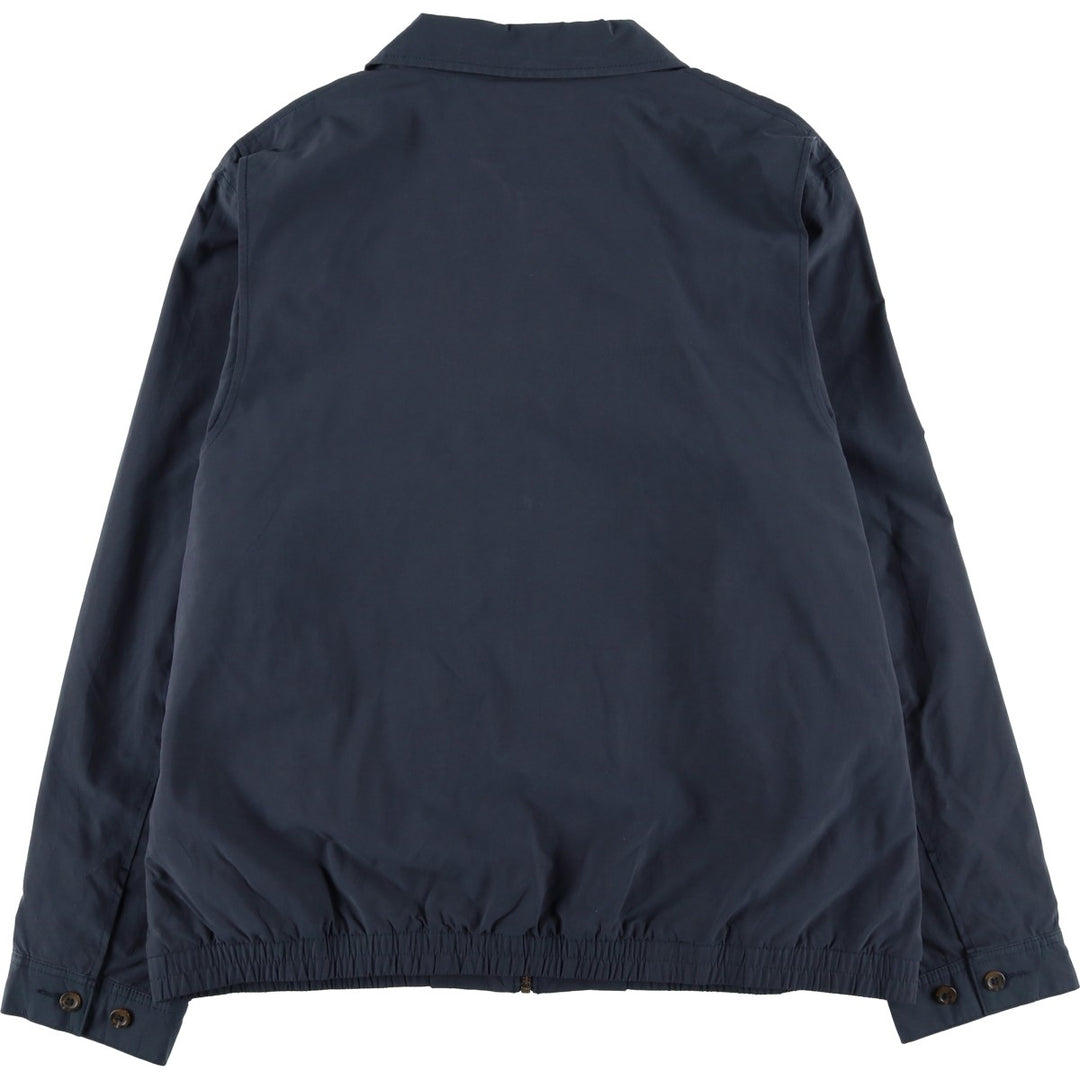 LLBean Swing Top Sport Jacket, Men's Size XL (approx.) polyester navy blue type Vintage Second Hand