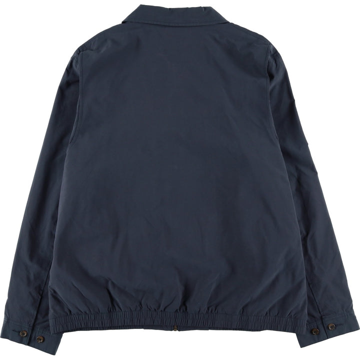 LLBean Swing Top Sport Jacket, Men's Size XL (approx.) polyester navy blue type Vintage Second Hand