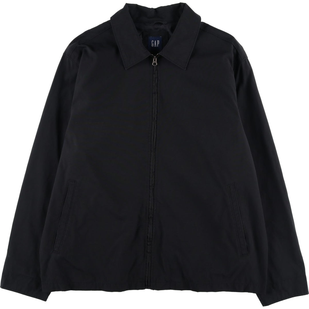 GAP Swing Top Sports Jacket, Men's Size XL Nylon black type Vintage Second Hand