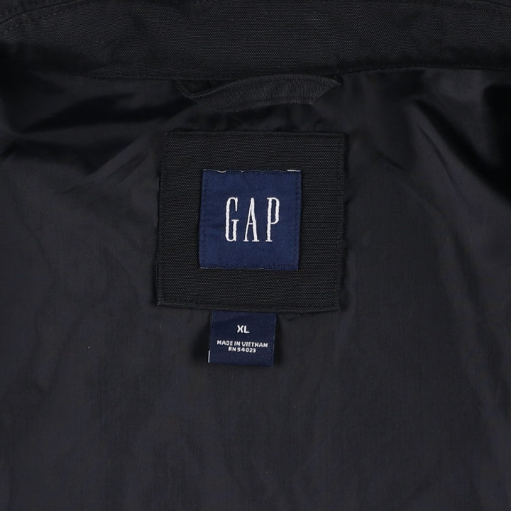 GAP Swing Top Sports Jacket, Men's Size XL Nylon black type Vintage Second Hand