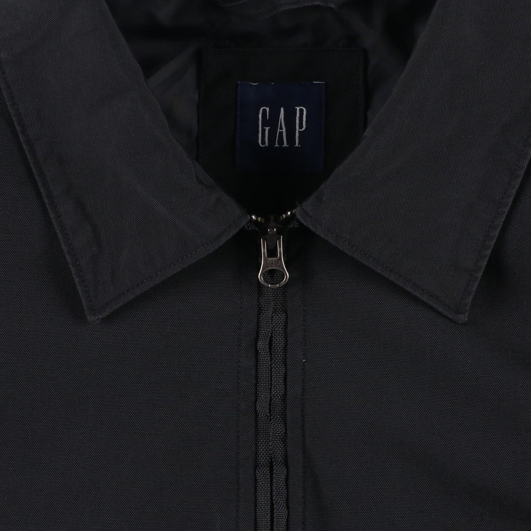 GAP Swing Top Sports Jacket, Men's Size XL Nylon black type Vintage Second Hand
