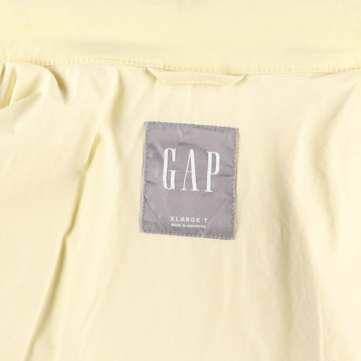 GAP Harrington Jacket Swing Top, Men's XL (approx.) cotton lemon yellow Vintage Second Hand
