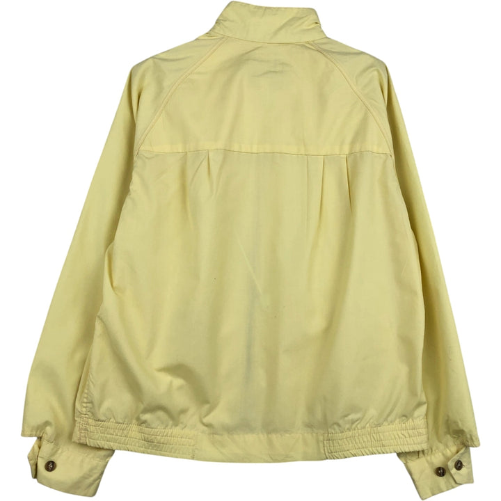 1970'S English Squire Harrington Jacket Swing Top, Made in USA, Men's Size L (approx.), Vintage polyester yellow type Vintage Second Hand