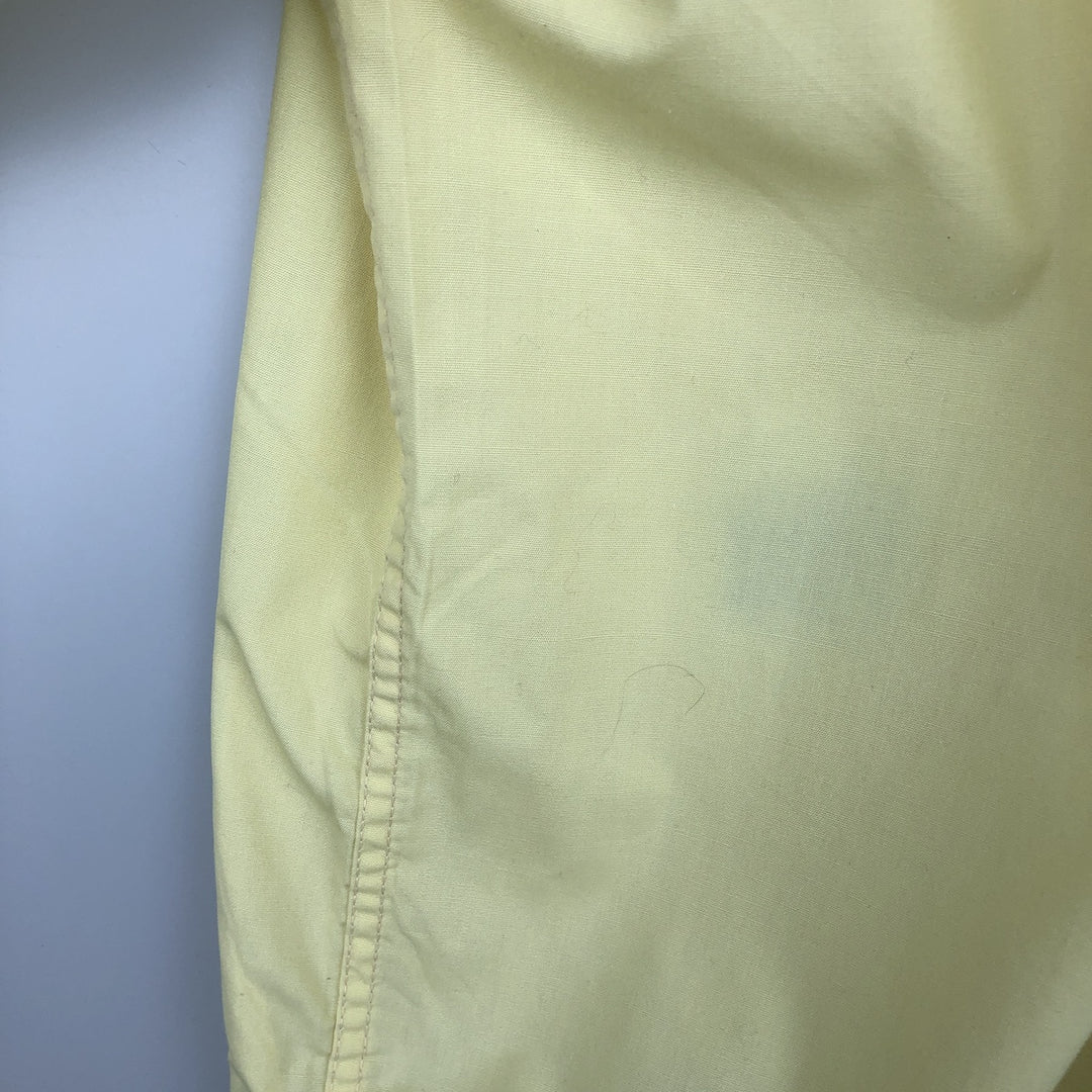 1970'S English Squire Harrington Jacket Swing Top, Made in USA, Men's Size L (approx.), Vintage polyester yellow type Vintage Second Hand