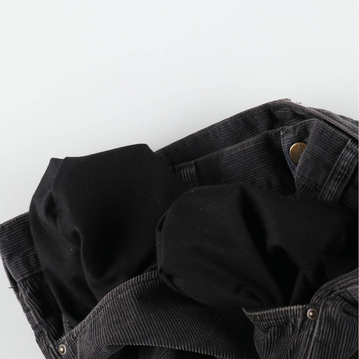 Carhartt WORK IN PROGRESS corduroy pants, men's size W37 (approx.) cotton gray type Vintage Second Hand