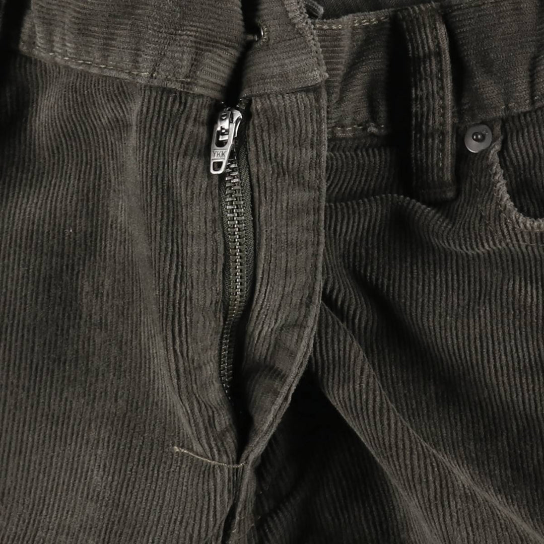 Calvin Klein Jeans corduroy pants, men's size W37 cotton dark green Vintage Second Hand