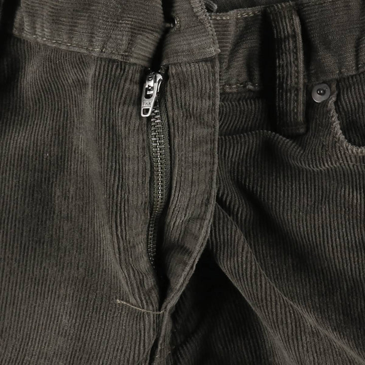 Calvin Klein Jeans corduroy pants, men's size W37 cotton dark green Vintage Second Hand