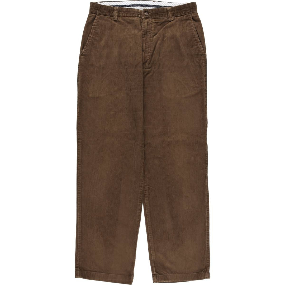 CLUB ROOM Corduroy Pants, Men's W33 (approx.) cotton brown type Vintage Second Hand
