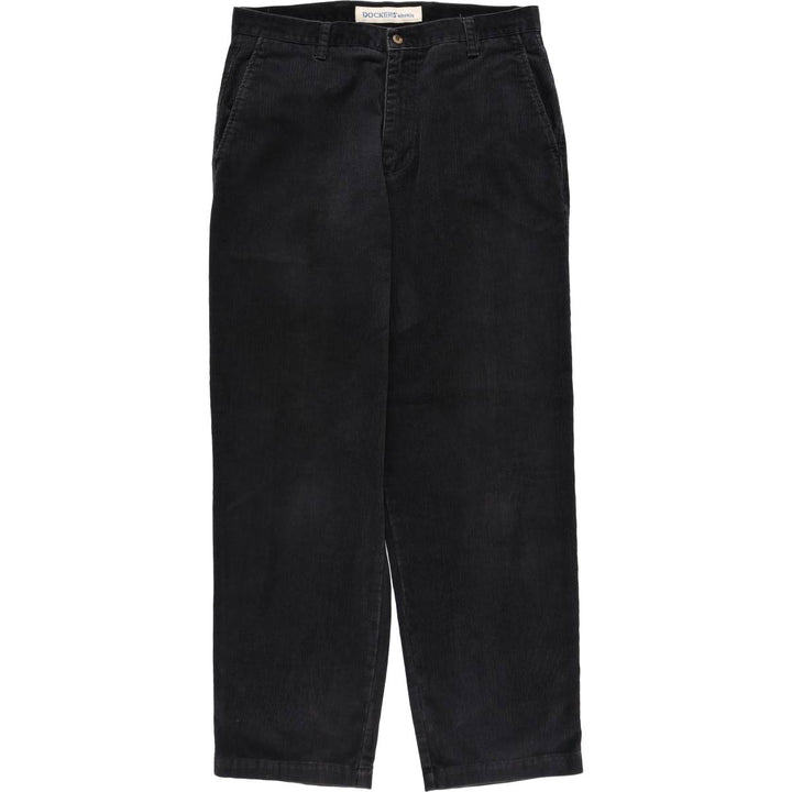 Dockers khakis corduroy pants, men's size W35 (approx.) cotton gray type Vintage Second Hand