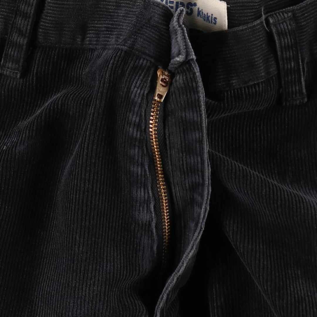 Dockers khakis corduroy pants, men's size W35 (approx.) cotton gray type Vintage Second Hand