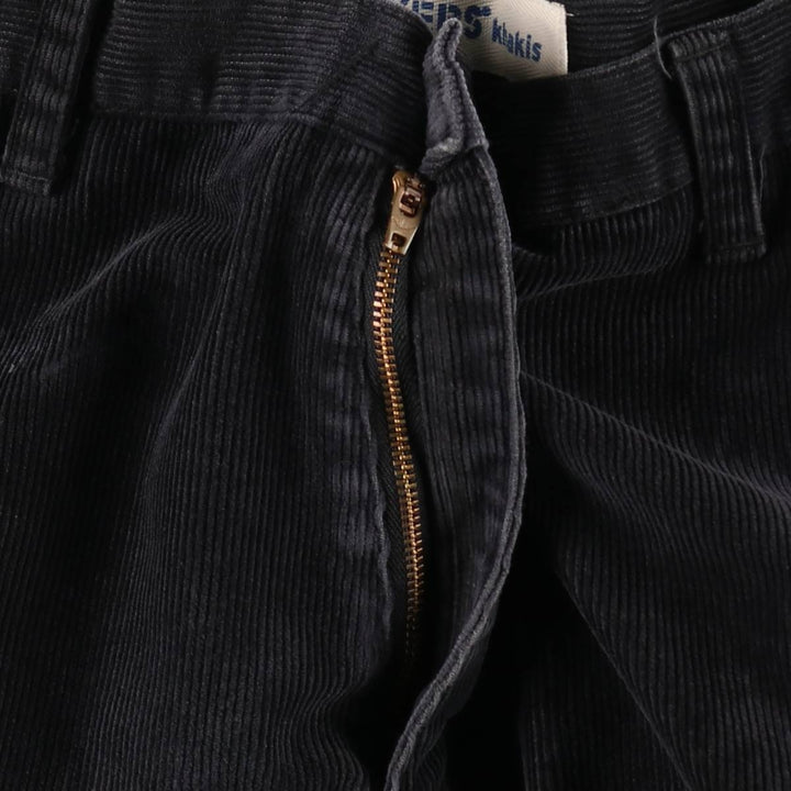 Dockers khakis corduroy pants, men's size W35 (approx.) cotton gray type Vintage Second Hand