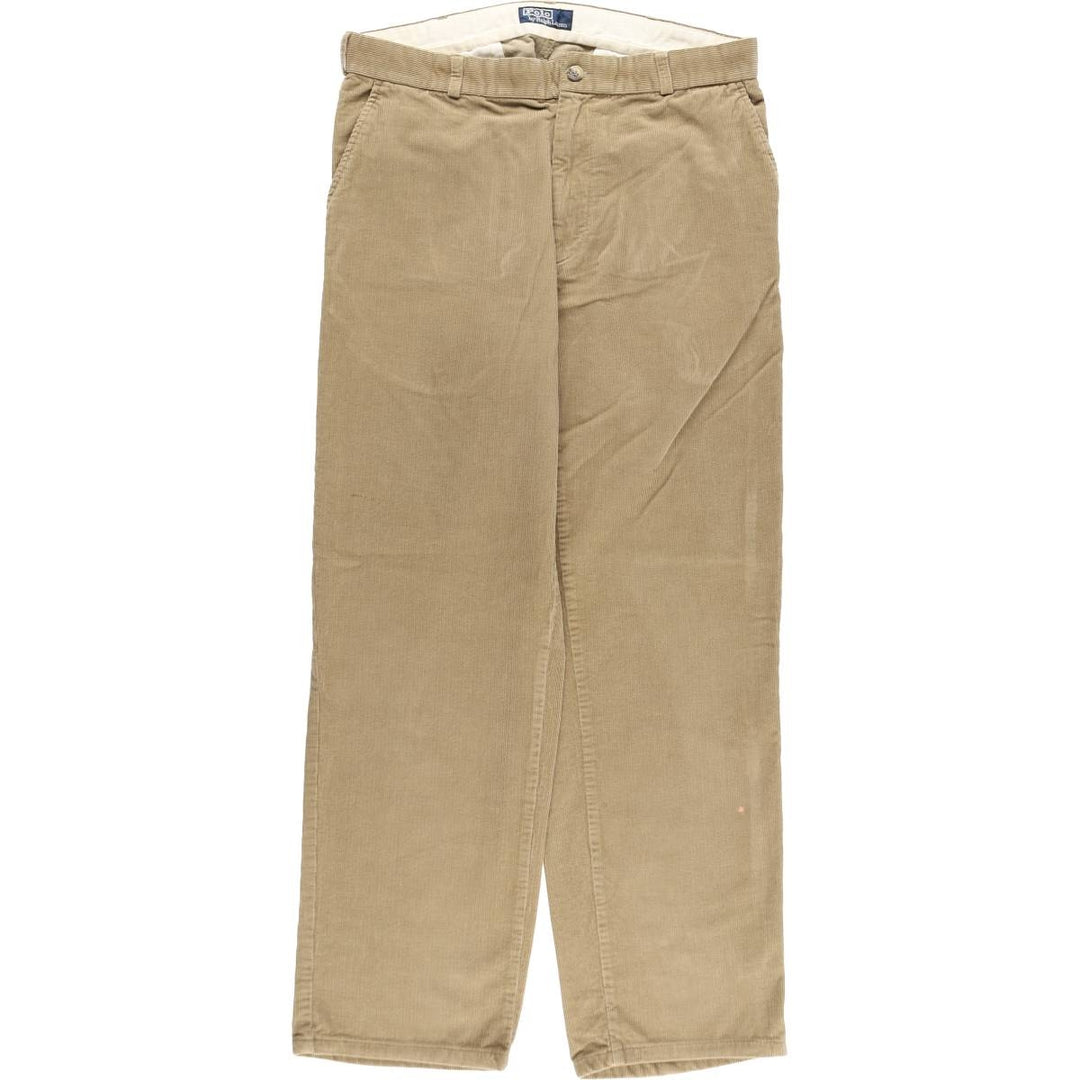 Ralph Lauren POLO by Ralph Lauren Corduroy Pants Men's W33 cotton Beige type Vintage Second Hand