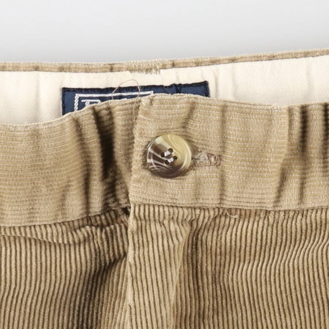 Ralph Lauren POLO by Ralph Lauren Corduroy Pants Men's W33 cotton Beige type Vintage Second Hand