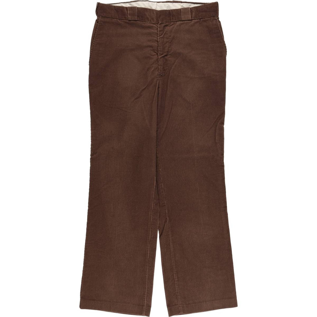 1990'S St. John's Bay corduroy pants, made in USA, men's size W33 equivalent, vintage. unclear brown type Vintage Second Hand