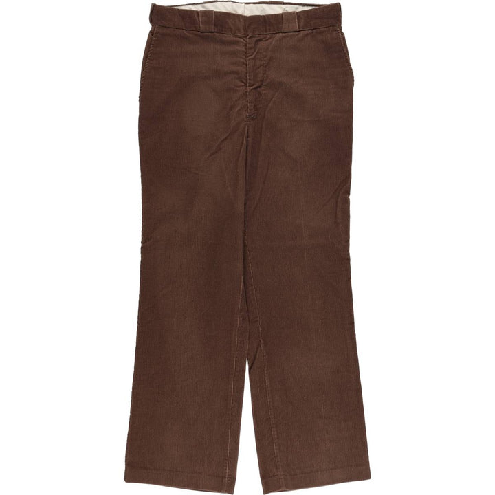 1990'S St. John's Bay corduroy pants, made in USA, men's size W33 equivalent, vintage. unclear brown type Vintage Second Hand