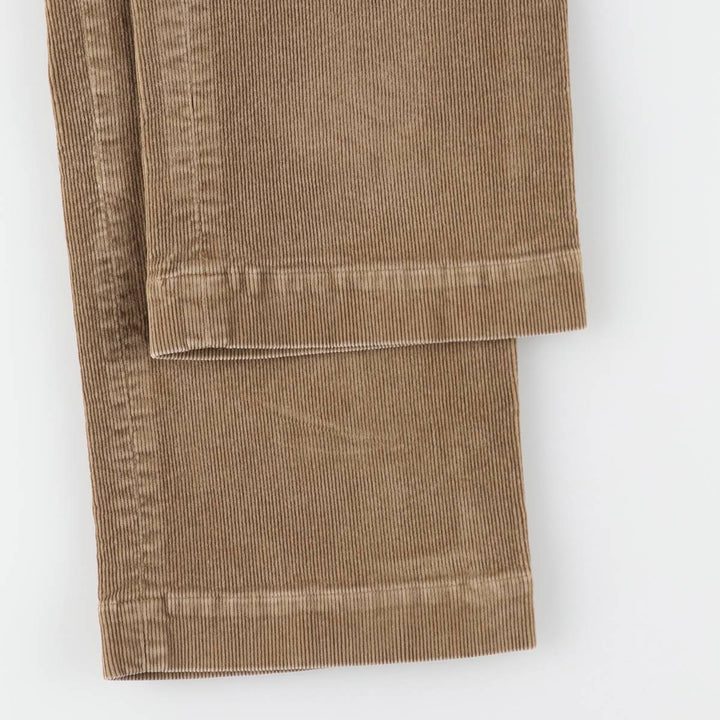 Ralph Lauren POLO RALPH LAUREN STRETCH STRAIGHT FIT Corduroy Pants, Men's Size W37 (approx.) cotton brown type Vintage Second Hand