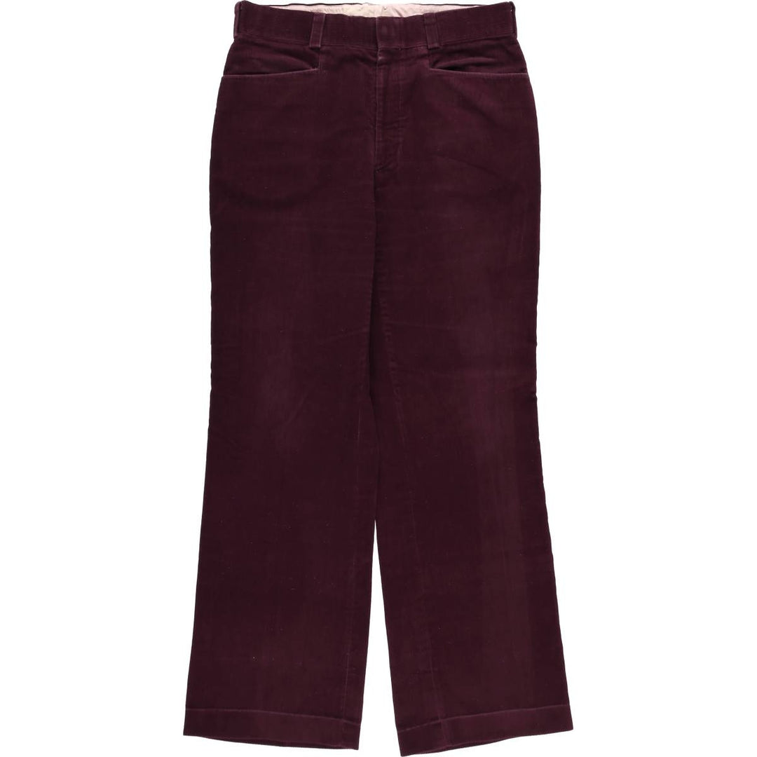 Vintage men's corduroy pants, size W32 unclear purple type Vintage Second Hand