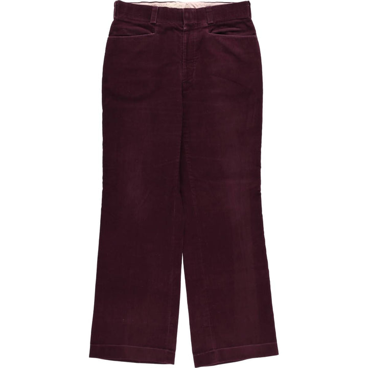 Vintage men's corduroy pants, size W32 unclear purple type Vintage Second Hand