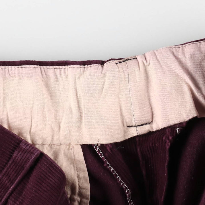 Vintage men's corduroy pants, size W32 unclear purple type Vintage Second Hand