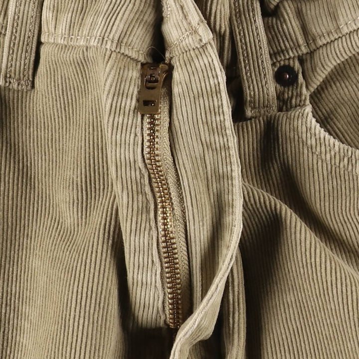 Levi's 505 Corduroy Pants, Men's W35 (approx.) cotton Beige type Vintage Second Hand