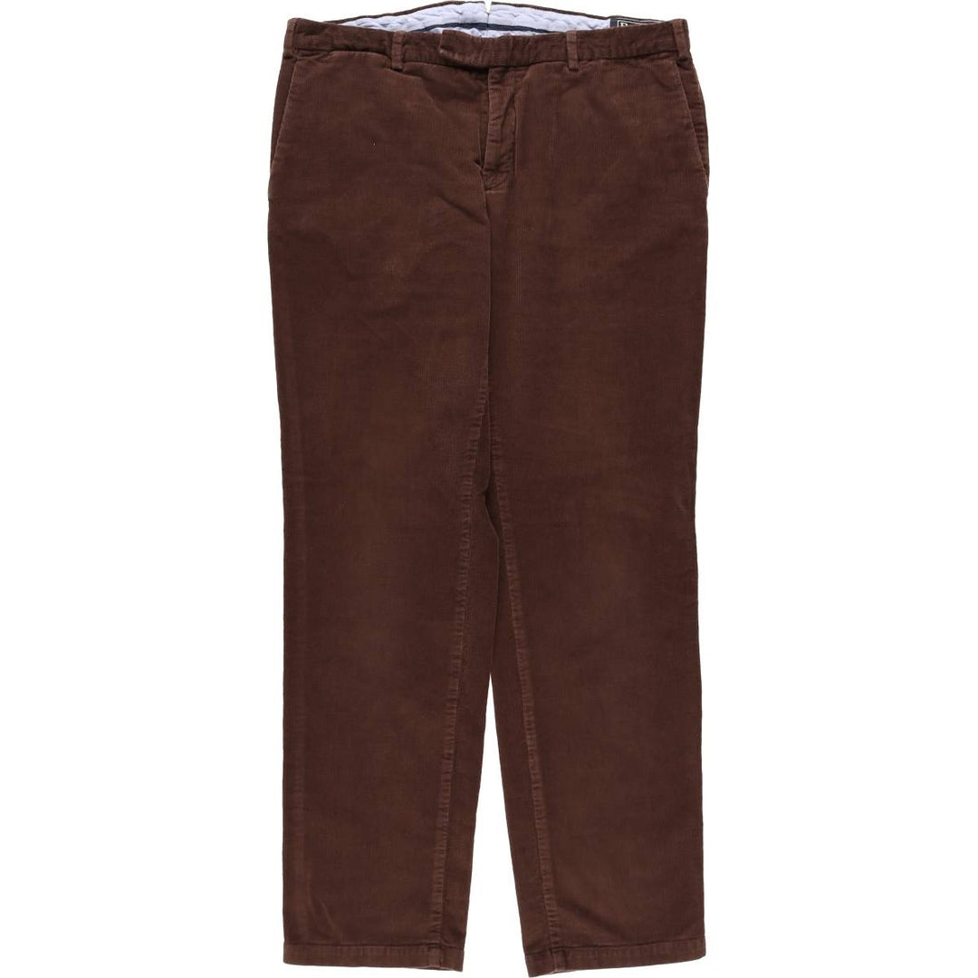 Ralph Lauren POLO by Ralph Lauren Fine European Tailoring Corduroy Pants, Men's W35 (approx.) cotton brown type Vintage Second Hand