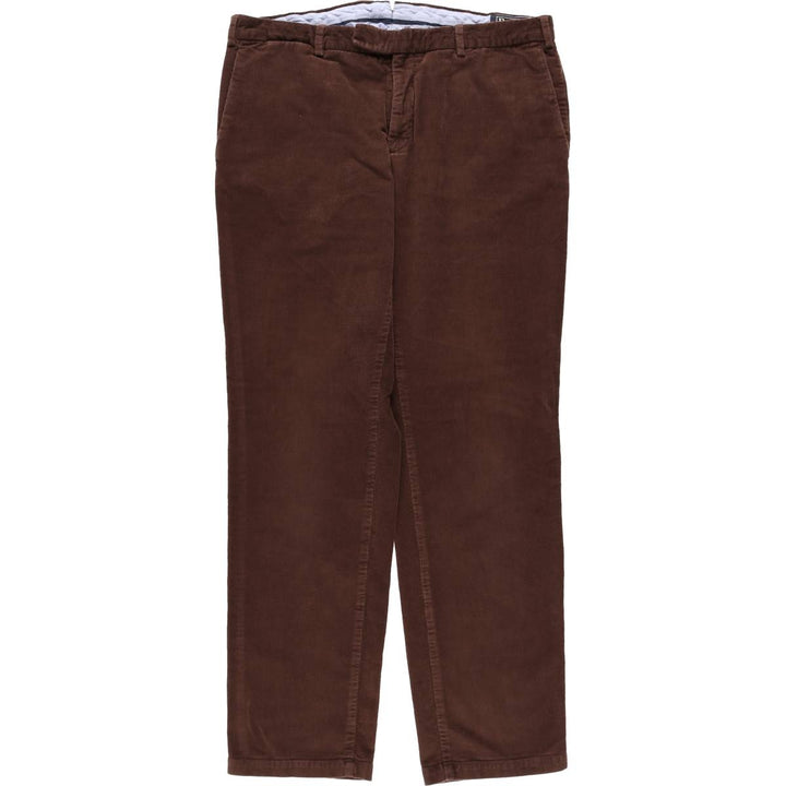 Ralph Lauren POLO by Ralph Lauren Fine European Tailoring Corduroy Pants, Men's W35 (approx.) cotton brown type Vintage Second Hand