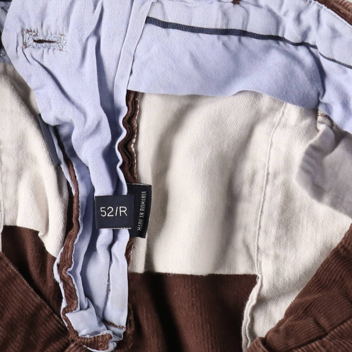Ralph Lauren POLO by Ralph Lauren Fine European Tailoring Corduroy Pants, Men's W35 (approx.) cotton brown type Vintage Second Hand